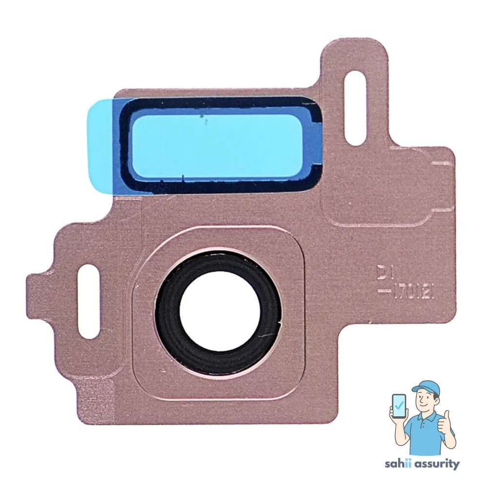 Camera Lens Glass with Frame for Samsung Galaxy S8 Burgundy thumbnail